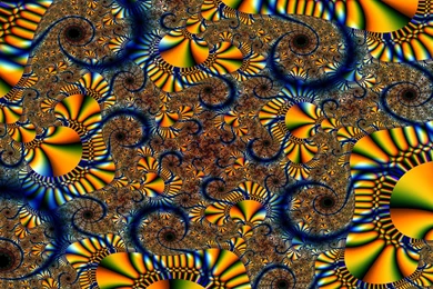 Download Wallpapers 2560x1600 Kaleidoscope, Patterns, Bright, Shiny ...