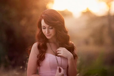 Download Wallpapers Beautiful Girl Lowered Her Eyes (1920 X 1080 ...