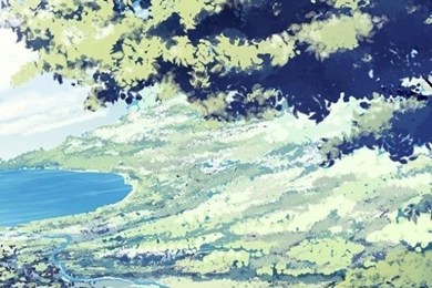 Anime Nature iPhone 5 Wallpapers