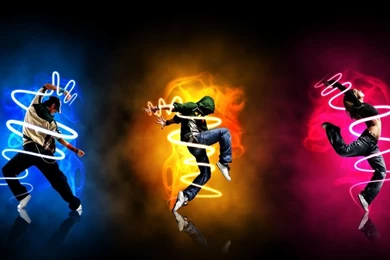 Download Wallpapers 1366x768 Dance, Music, People, Traffic Laptop ...