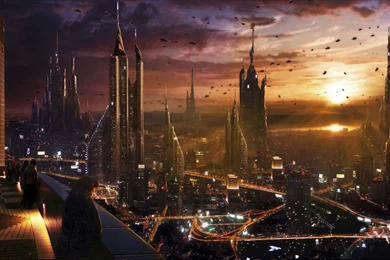 Futuristic City HD Wallpapers