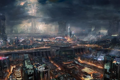 50 Futuristic City Wallpapers