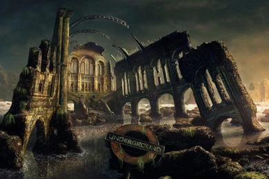 Ruined City Wallpapers   Fantasy Wallpapers