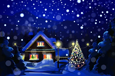 Christmas Nights Wallpapers HD Pictures