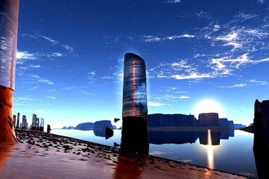 Download Wallpapers 1024x600 Nature, Hd, Beach, Apocalypse ...