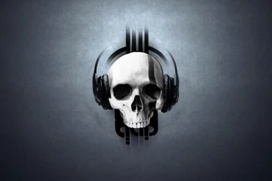 Hd Wallpapers Music Skull Headphones