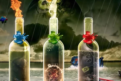 Desktop Wallpapers · Gallery · HD Notebook · 3d Elements Laptop ...