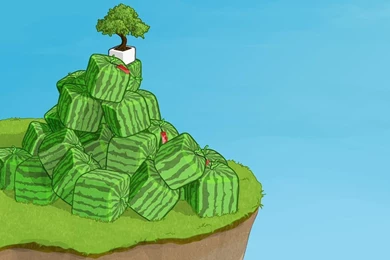 Desktop Wallpapers · Gallery · HD Notebook · Watermelons Laptop ...