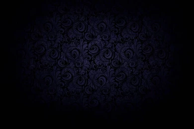Dark Black Curved Bloom Blue Wallpapers   (