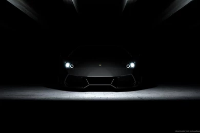 Download 1440x900 Lamborghini Aventador Lp700 In Dark Wallpapers