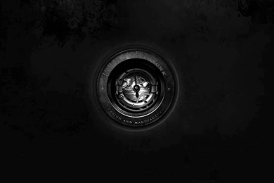 Steampunk Leather Desktop Wallpapers Black White By ...