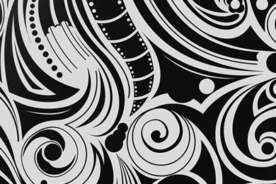 Black And White Swirls iPhone 4s Wallpapers Download