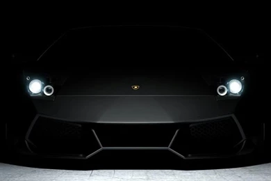 Pitch Black Lamborghini iPhone 4 Wallpapers And iPhone 4S Wallpapers ...