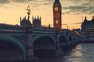 London At Dusk iPad Wallpapers Download