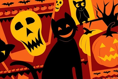 Download 1366x768 Halloween Characters Wallpapers