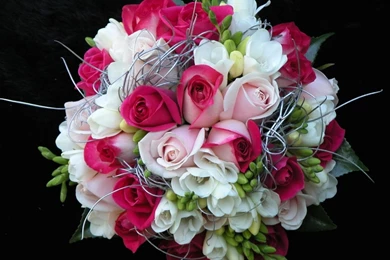 Download Wallpapers 1920x1080 Roses, Flowers, Bouquet, Decoration ...