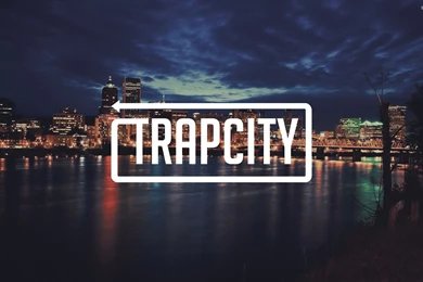 Trap City In A Cloudy City Night Wallpapers   Music Wallpapers
