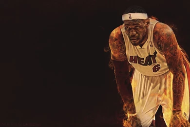 Fire Basketball Player Hd Wallpapers