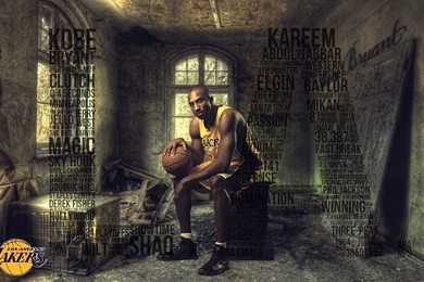 Los Angeles Lakers Basketball Player Artwork Wallpapers HD