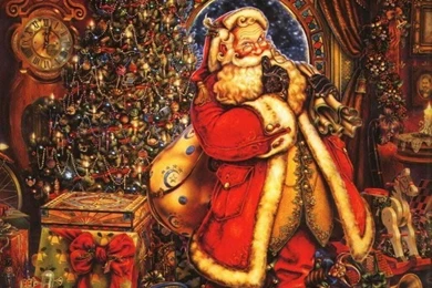 Top Santa Claus Hd Wallpaper Images For Pinterest