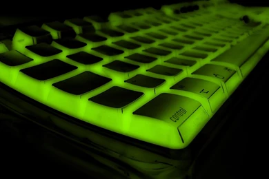 Green Light Keyboard Macro Wallpapers Desktop