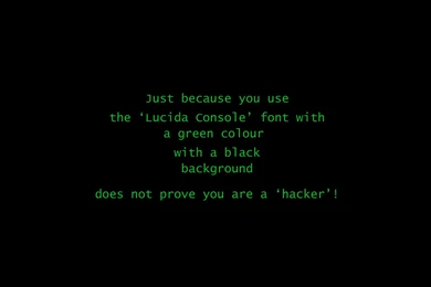 Hacker Black Green Computer Wallpapers