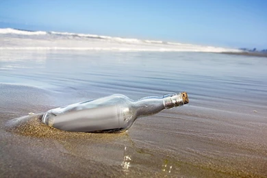 Bottle Beach Sand Wallpapers 21   O