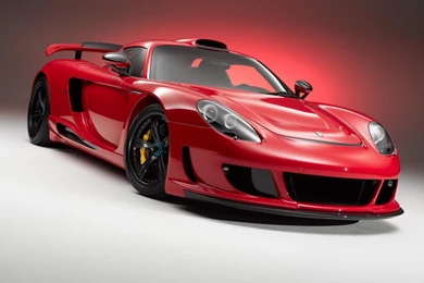 The Red Ferrari With Lighting « Free Wallpapers 1920x1200 Download ...