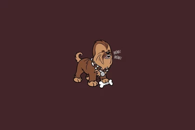 Abstract, Star Wars, Minimalistic, Dogs, Chewbacca, Solid ...