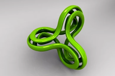 Desktop Wallpapers · Gallery · 3D Art · Green Dough