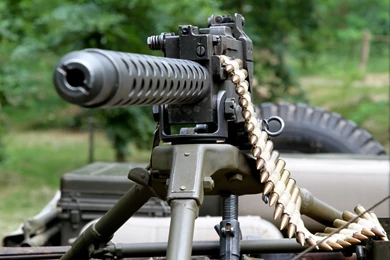 3 M1919 Browning Machine Gun HD Wallpapers