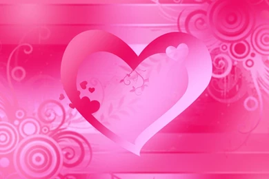 Pink Heart Wallpapers