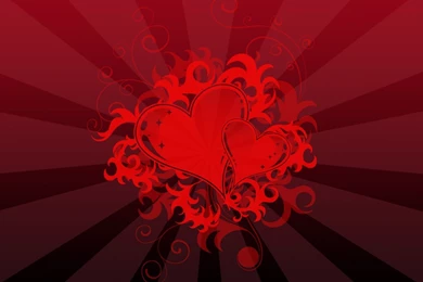 HD Desktop Wallpapers: Red Heart Wallpaper, Heart Wallpapers