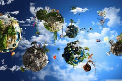 A Fantasy World HD Desktop Wallpapers : Widescreen : High ...