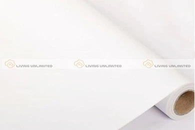 Solid PVC Wallpapers White Modern Bedroom Furniture Self Adhesive ...