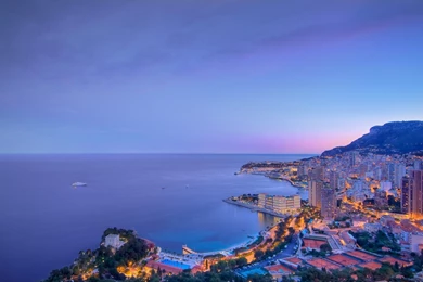 Blue Clouds Over The City Monaco Wallpapers Bes
