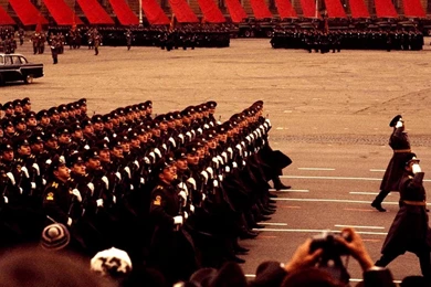 Soldiers Army Soviet Cold War Parade Warsaw Pact Wallpapers