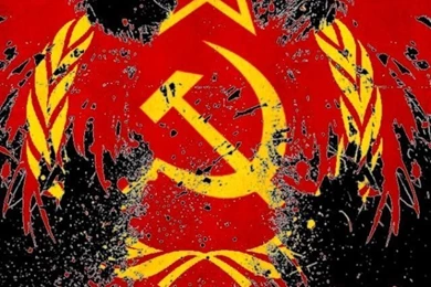 Soviet Eagle Flag iPhone 5 Wallpapers