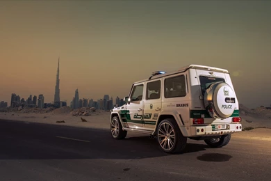Brabus B63S 700 Widestar Dubai Police Car 2014 Widescreen Exotic ...