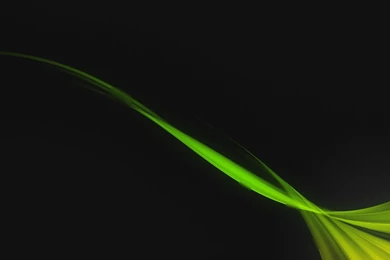 Wallpapers Green, Black, Wave