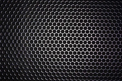 Wallpapers For Galaxy – Black Gradient Metal Grid