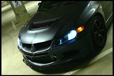 Black Mitsubishi Evo Wallpapers