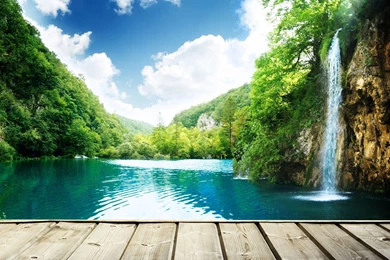 Enjoy Holiday Near Waterfall HD Wallpapers.jpg