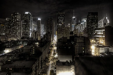 New York At Night Desktop Wallpapers Preview