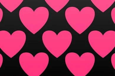 Black And Pink Heart Wallpapers