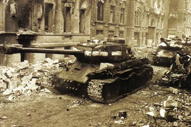 IS 2m Berlin Streets 1945 Wallpapers Image   Tank Lovers Group   Mod DB