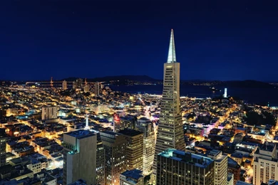 San Francisco Sparkling In The Night Wallpapers 29661