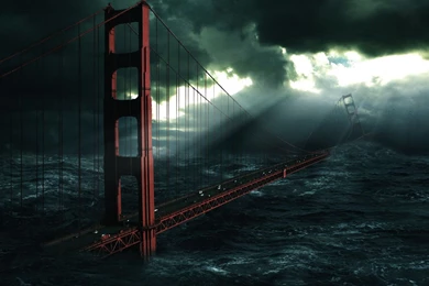 Tsunami Damage To San Francisco Bay Bridge Pics