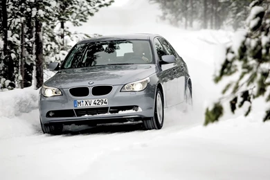 BMW On Snow HD Wallpapers