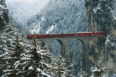 Train In The Switzerland Desktop Wallpapers FREE On Latoro.com ...